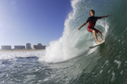 Surfer in Hossegor (Landes)